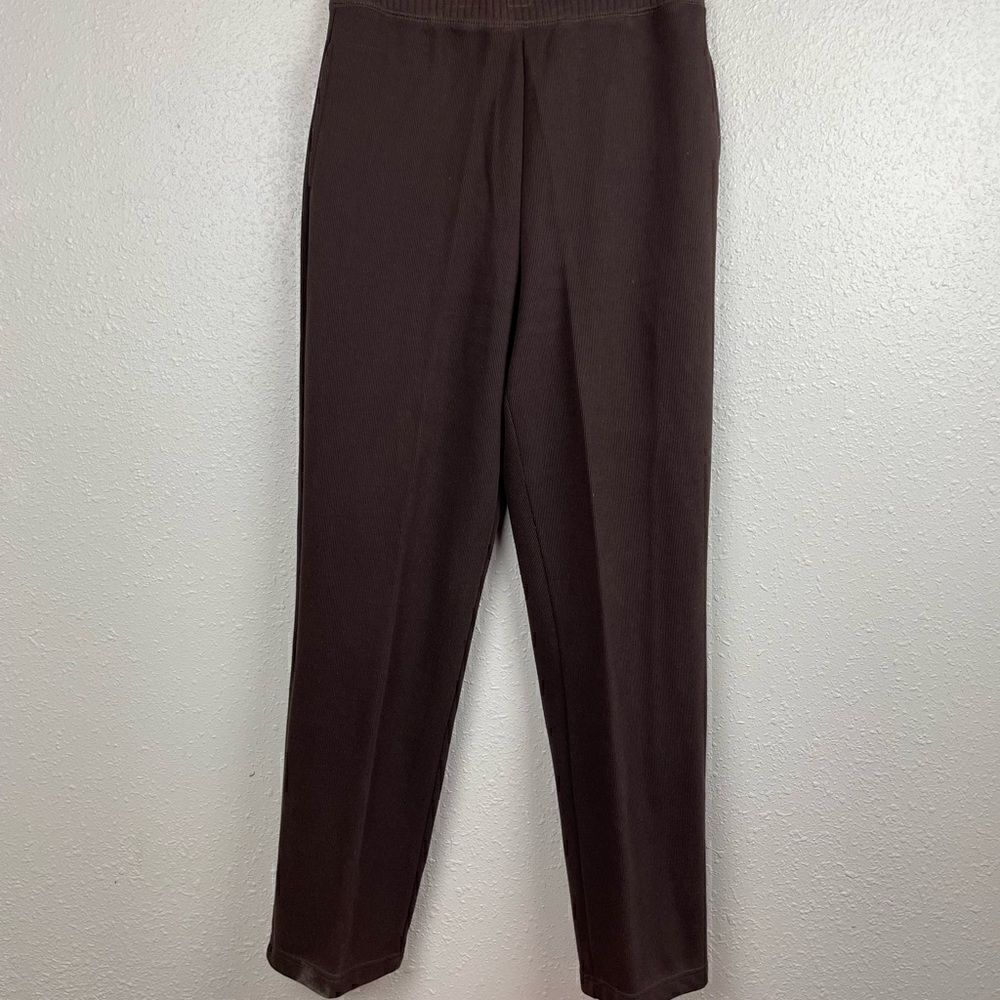 Passports Brown Casual Pants Size M EUC